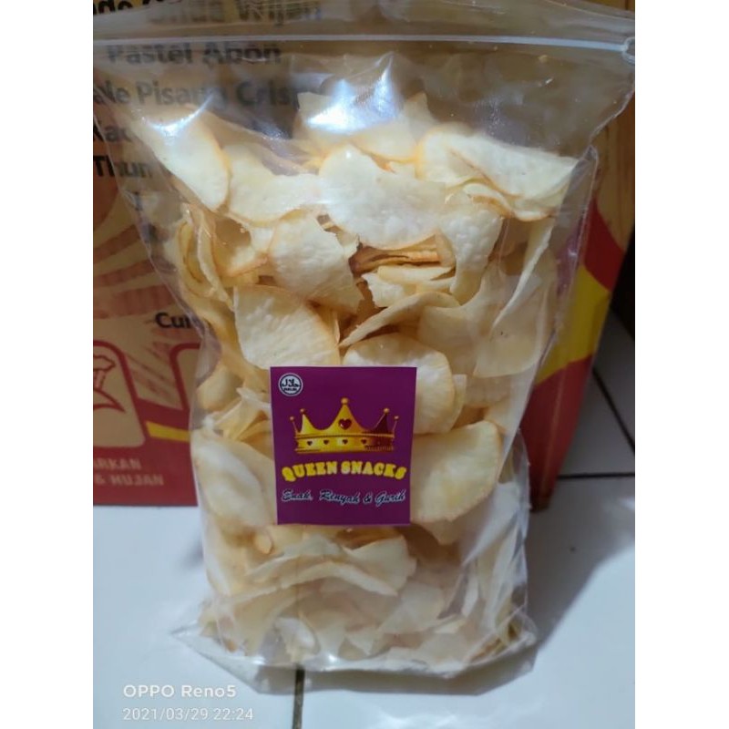 

Snack Keripik Singkong Original berat 250gr