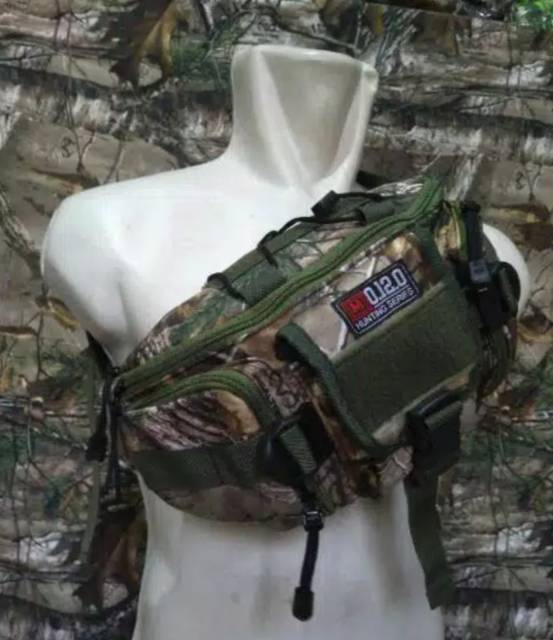 Tas waistbag camo