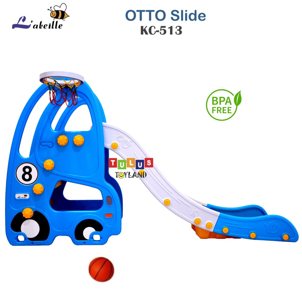 Perosotan Lucu Labeille London Bus Otto Car Slide KC 513 Basket Mainan Anak Murah