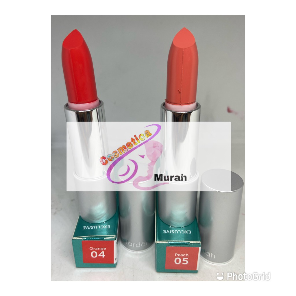 Wardah exclusive matte lipstik box hijau - lipstik matte wardah