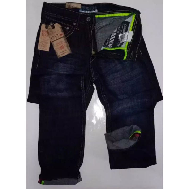 DJ // CELANA BOMBOGIE BAHAN ORIGINAL JEANS / CELANA PANJANG PRIA TERBARU / NEW PRODUCK