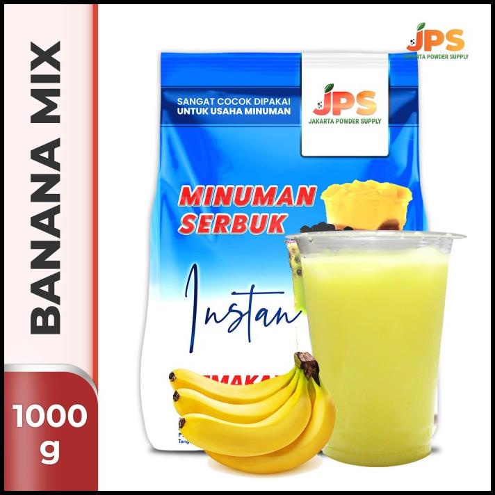 

Bubuk Minuman Banana Mix Powder Instan Jps Gula