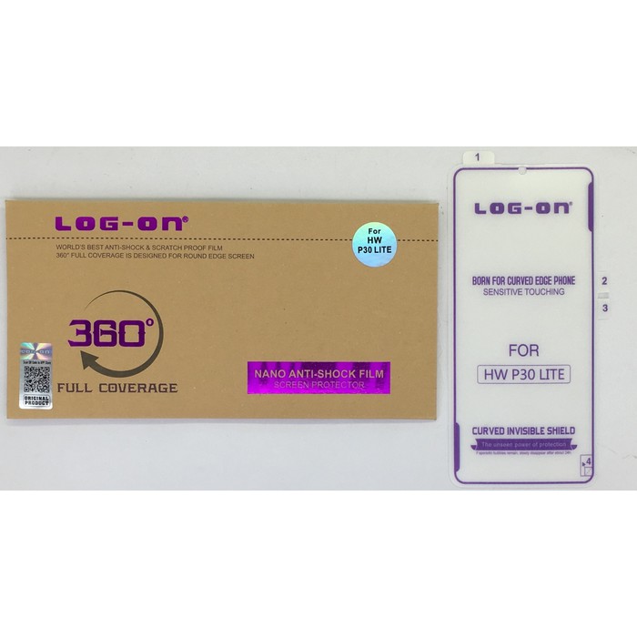 ANTISHOCK SCREEN PROTECTOR LOG ON HUAWEI P30 LITE - ANTI GORES JELLY