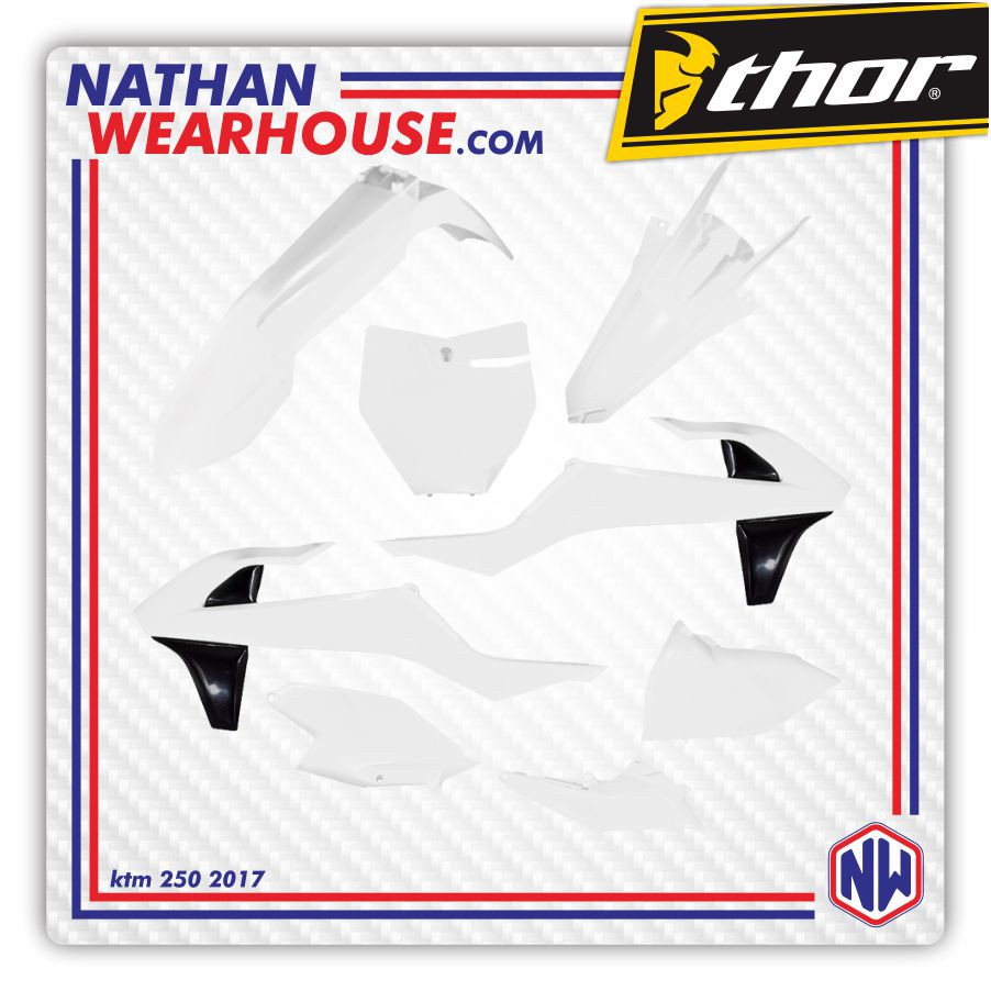 Cover Set Body Set KIT CROSS Supermoto KTM 250 2017 SIXDAY SIX DAY