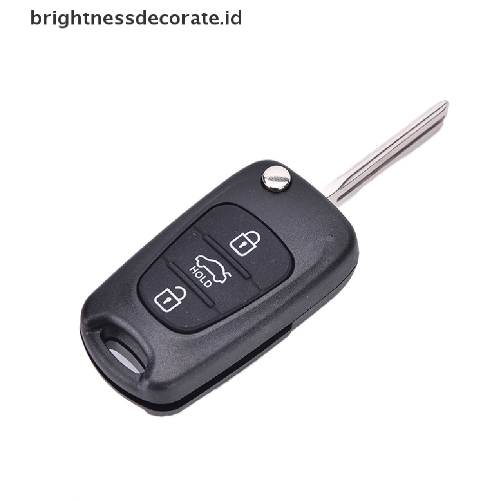 Case Remote Kunci Pengganti Model Flip Untuk Kia Rondo Sportage Soul Rio 3b S161C