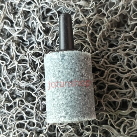 Batu Aerator Aerasi ABU ABU ABU2 2cm Air Stone Airstone Gelembung Udara Aquarium