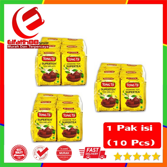 

Tong Tji Super Teh - Teh Melati (10gr) / 1 Pak Isi 10 Pcs