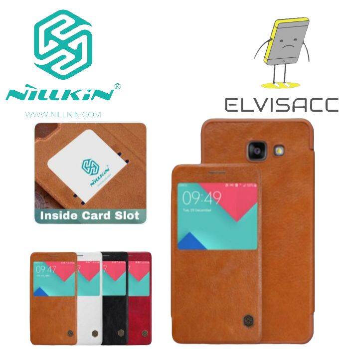 SAMSUNG GALAXY A7 2016 NILLKIN QIN LEATHER CASE ORIGINAL