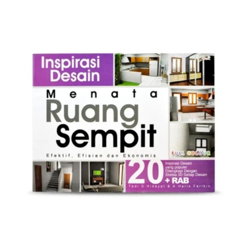 Jual Buku Inspirasi Desain Menata Ruang Sempit Buku Desain Ruangan