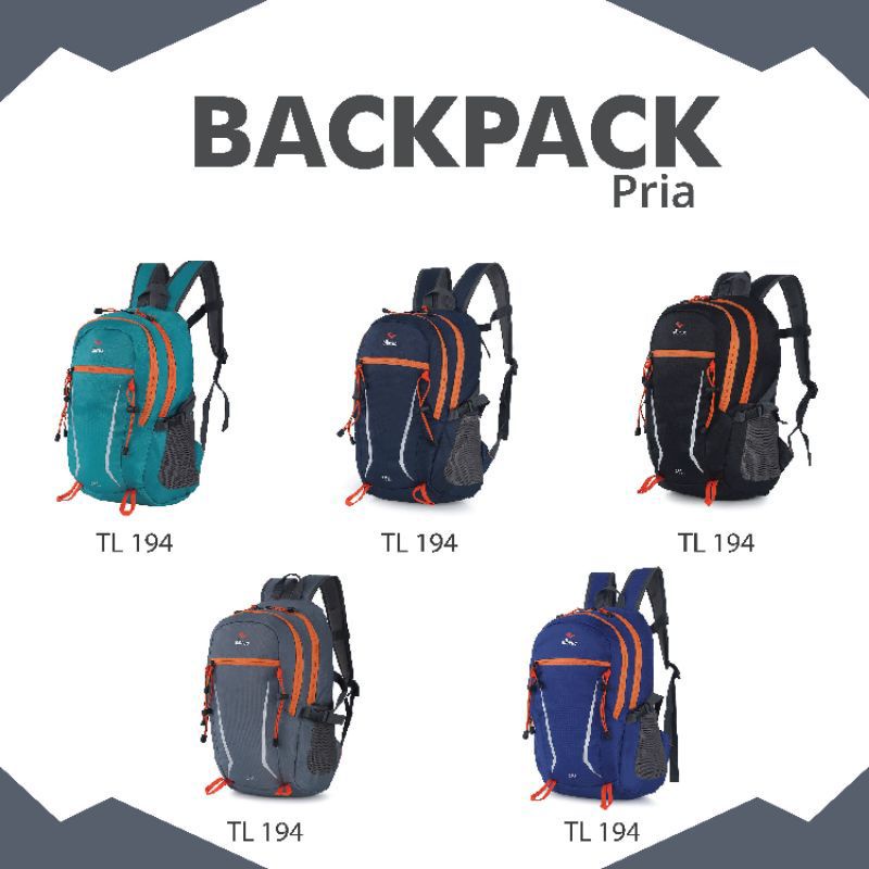 TAS RANSEL PRIA 25L/TAS RANSEL FASHION PRIA ELBRUS