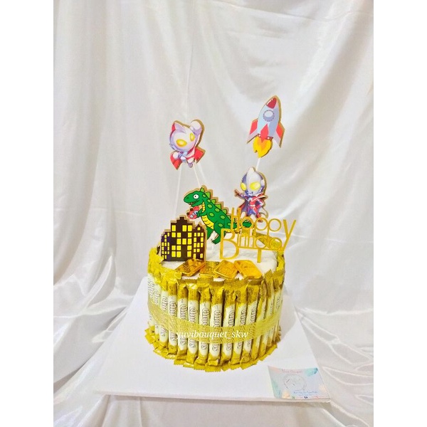 

Snack kue ultah ultraman