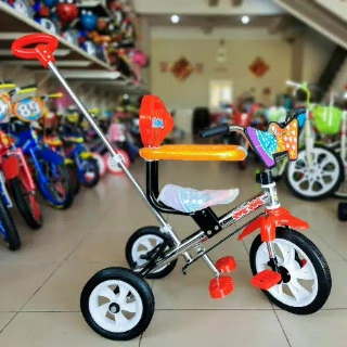  GRATIS BEL SEPEDA BMX  RODA TIGA ANAK TRICYCLE SANDARAN 