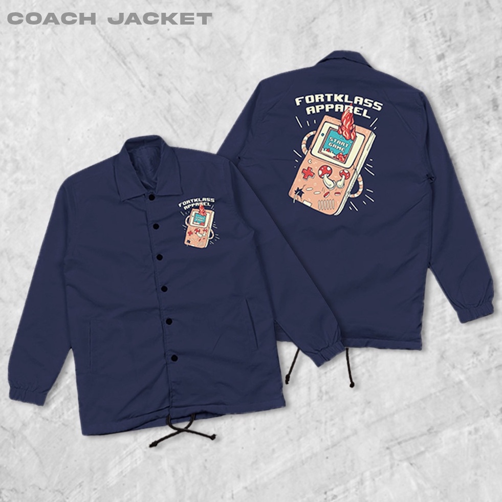 HIPNOP GBoy Jaket Coach Pria Jaket Parasut Unisex