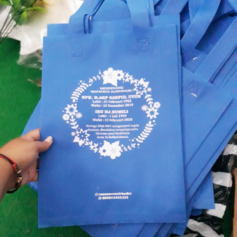 

GODIEBAG SABLON / TAS SPUNBOND / 30x40x8