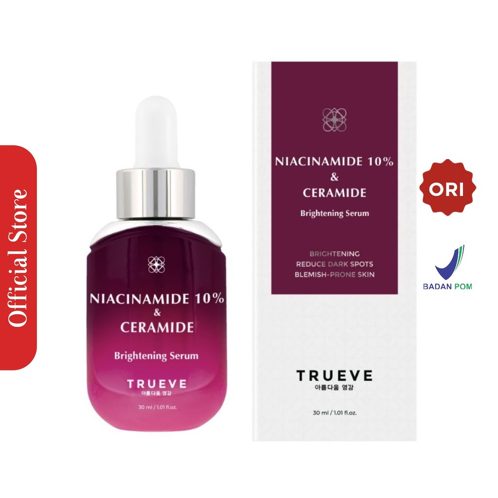 TRUEVE NIACINAMIDE 10% & CERAMIDE Brightening Serum 30 ML , Serum