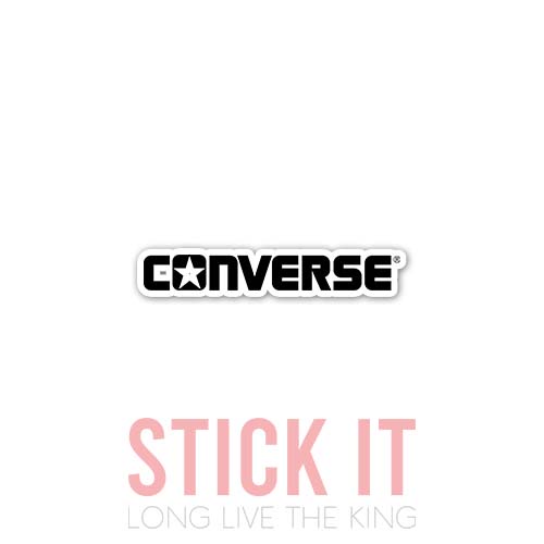 

Stiker converse sablon setrika DTF kaos baju sticker fashion 40