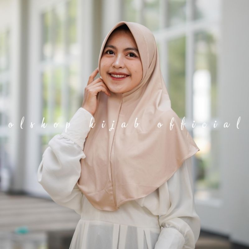 Bergo Jersey Hamidah / Hijab Menutup Dada