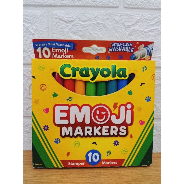 

Crayola Emoji Markers/Pip Squeaks/Ultra Clean Washable/Super Tips
