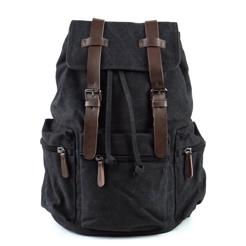 BEST SELLER!! RANSEL PRIA GHbag DIMANNE CANVAS 52333 IMPORT backpack pria wanita kuat bagus HA R8Z4