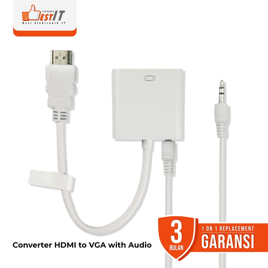 Converter HDMI to VGA plus Audio NYK