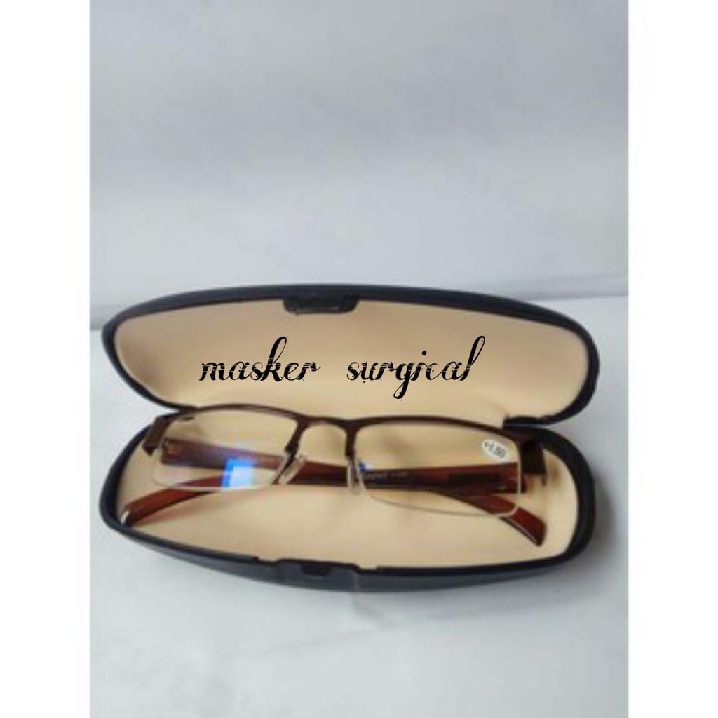 Kacamata baca /kacamata lensa plus /kacamata baca plus wanita pria rabun dekat - Kacamata lensa plus