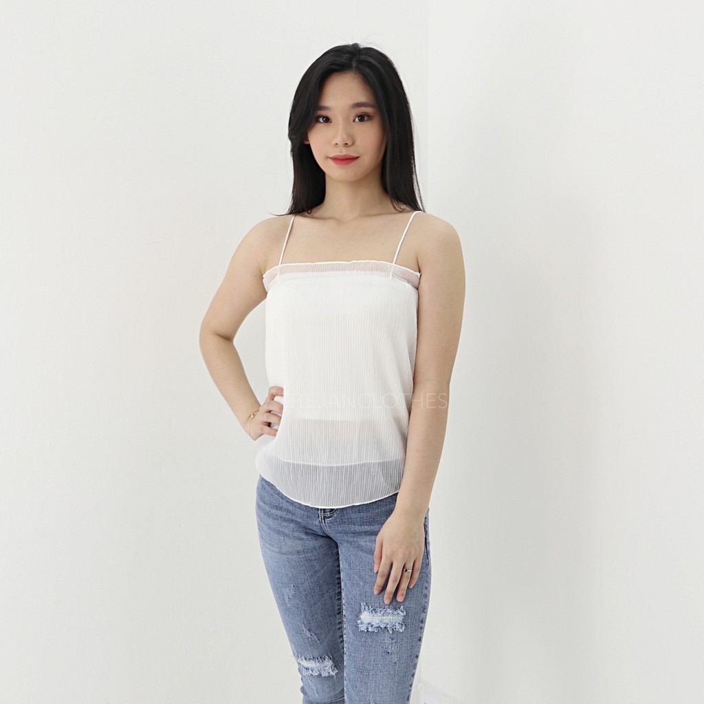 Leya prisket tank -Thejanclothes