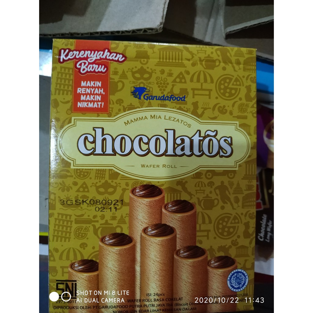 

GERY CHOCOLATOS COKLAT STIK GERY WAFER ROLL GERY CHOCOLATOS ISI 24 PCS