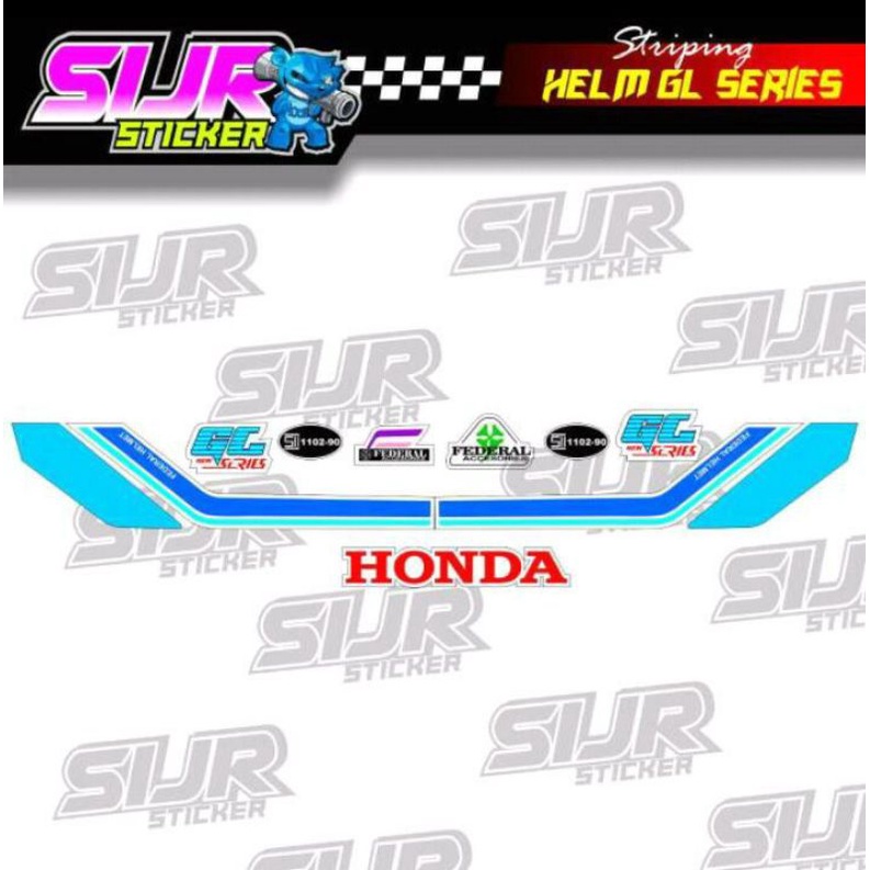 Striping Helm GL Series,Stiker Helm GL Series