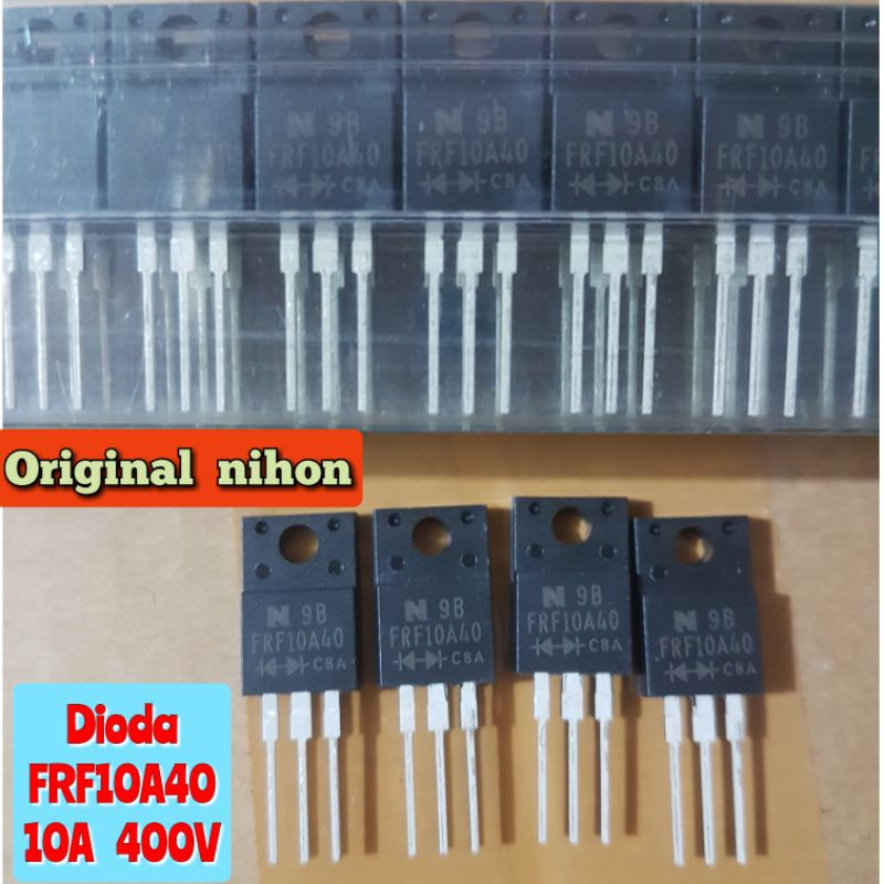 FRF10A40  DIODA ULTRAFAST 10A 400V  ORIGINAL NIHON PRODUCTION