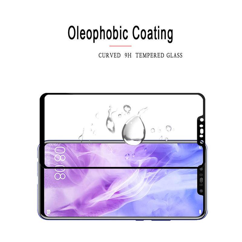 Huawei Nova 2i 3i 2 Lite 5T 7i Y6 2018 Y6 Pro 2019 Y7 Pro 2019 Y9 2019 Y9 Prime 2019 Y6P Y7A Tempered Glass Screen Protector Full Coverage Film Black