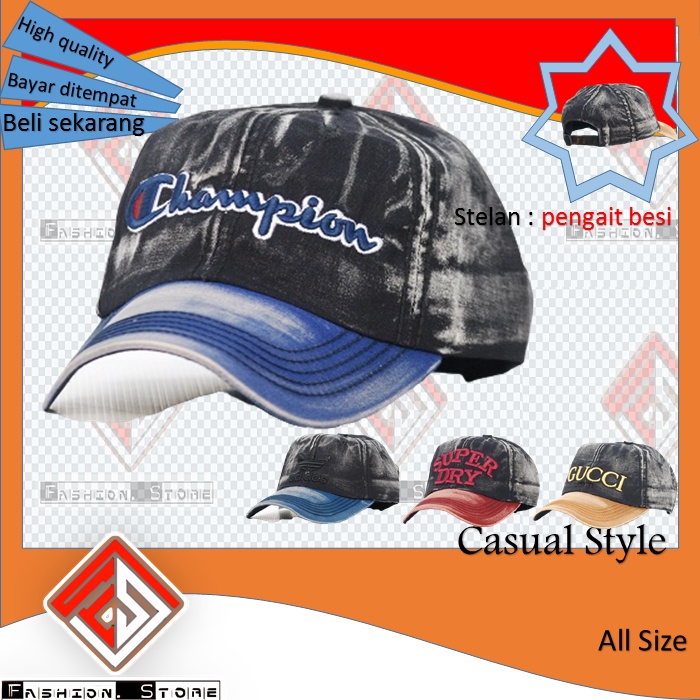 Topi Levis Bordir Topi Pria Masakini Topi distro Topi Levis Bordir Topi Casual Topi Levis Wash COD