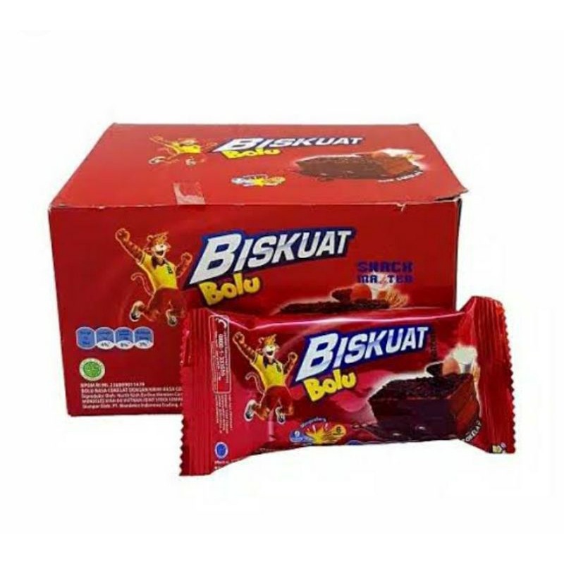 

BISKUAT BOLU COKLAT 1DUS ISI 12PCS