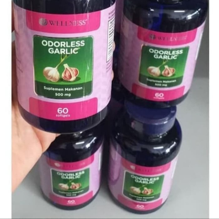 Wellness Odorless Garlic isi 60 softgels