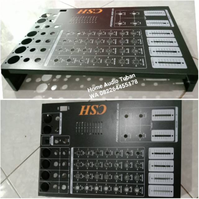 panel mixer 4channel pot geser