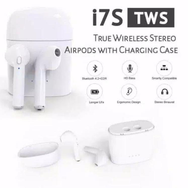 (SPECIAL PRICE) Headset Bluetooth i7S TWS Handsfree Bluetooth i7S TWS Earphone i7S TWS Bluetooth