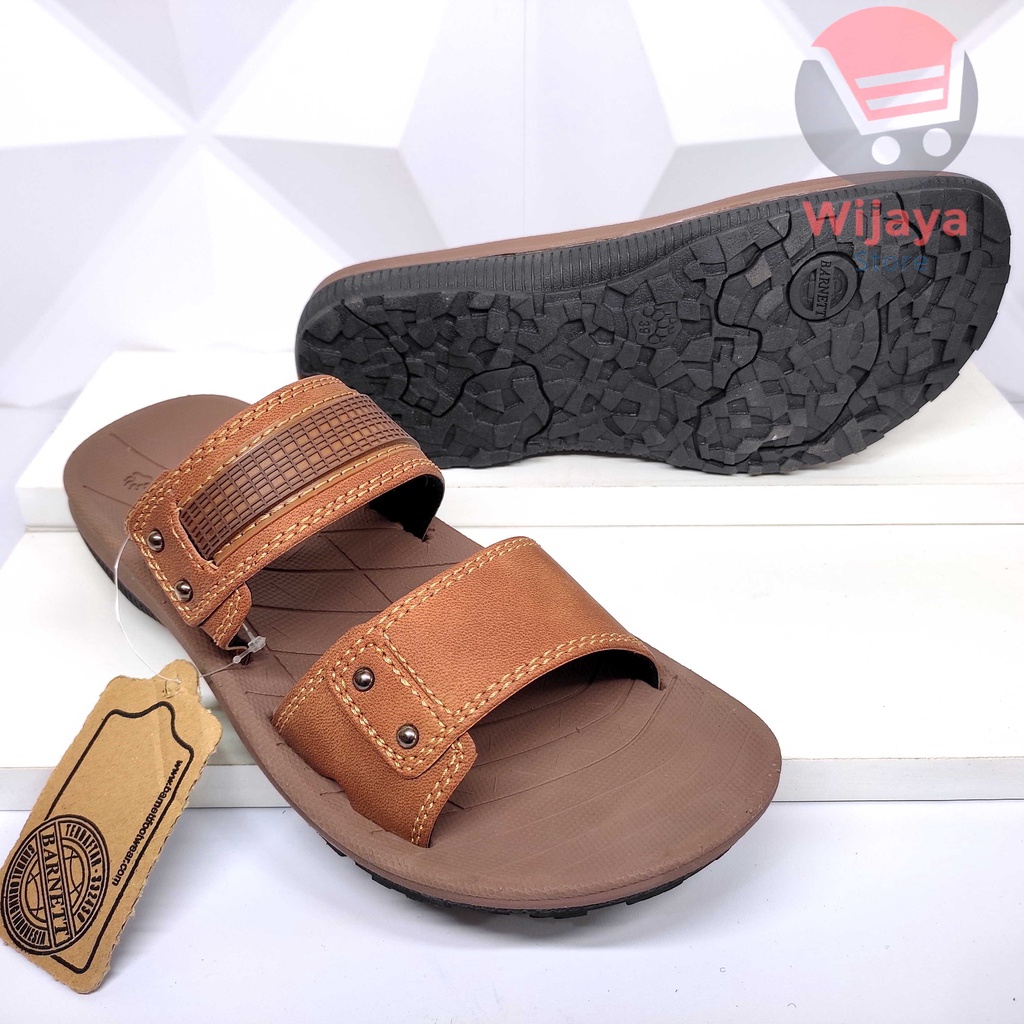 Sandal Slop Pria Barnett Sendal Selop Kasual Cowok Laki-Laki Desain Trendy dan Berkualitas HIKING DALLAS TEVA PRO