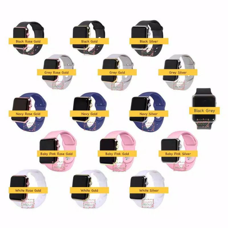 LED Watch ORIGINAL -jam tangan digital pria dan wanita - jam tangan murah