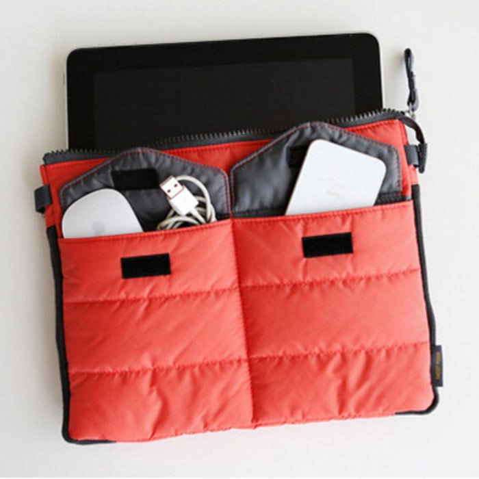 Gadget Pouch Organizer Tas Dompet Tablet HP Ipad Serbaguna