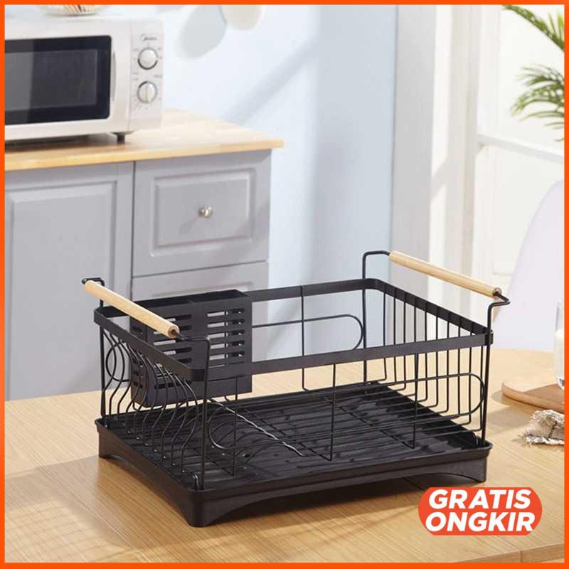 Rak Pengering Cuci Piring Kitchen Drain Basket - MYHY001