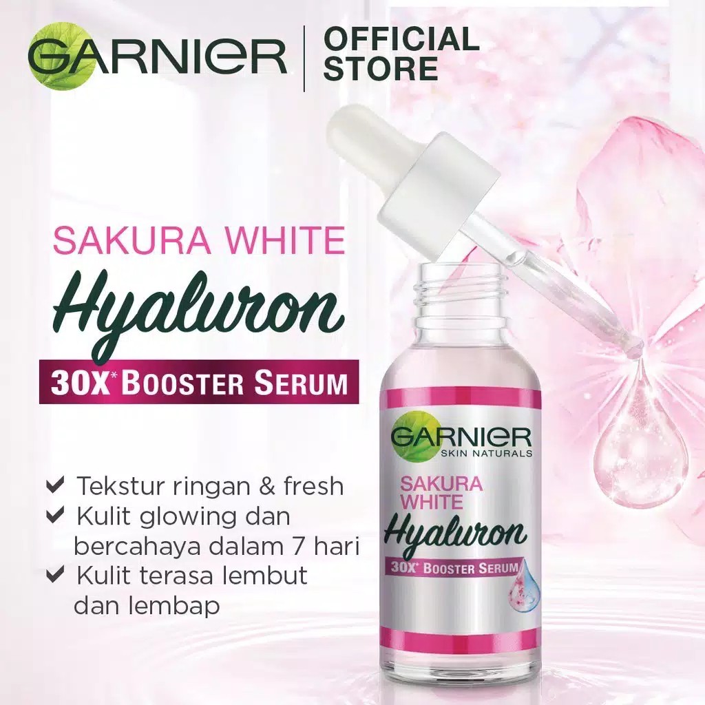 Garnier Sakura White Hyaluron Booster Serum 30ml