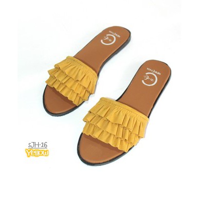 Sandal Flat Wanita Model Rample