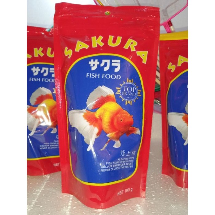 

SAKURA FISH FOOD/PELET PAKAN IKAN BERVITAMIN