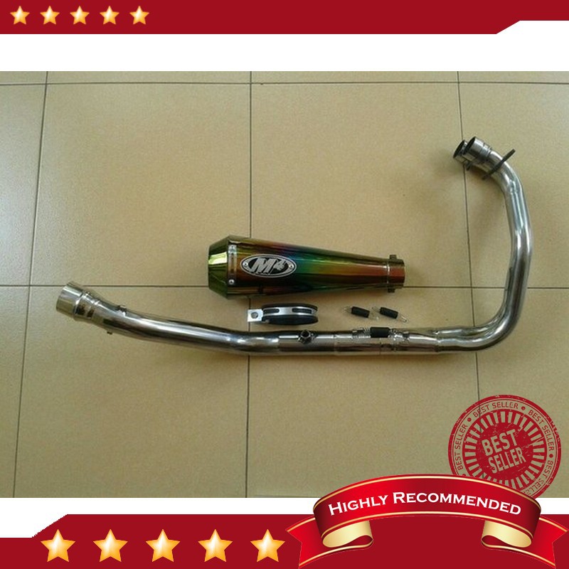Knalpot M4 warna Fullsystem Ninja250