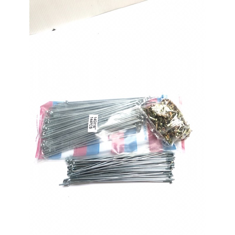 JARI JARI SEPEDA 16 SPOKE RUJI STAINLESS