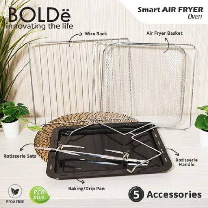 Smart Air Fryer Oven 3 in 1 Digital Original Bolde