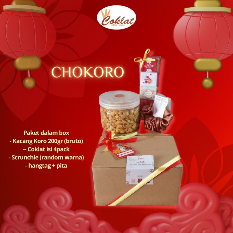 

paket hamper imlek murah / hampers chocolate chinese new year / snack cny