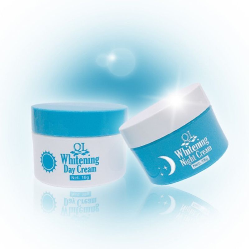 QL Whitening Day &amp; Night Cream 18g