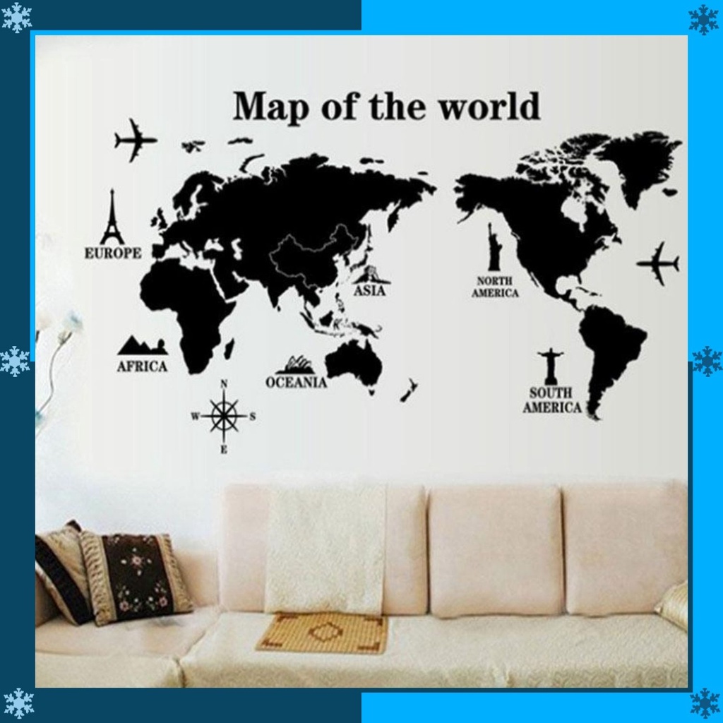 Stiker Kamar Tidur - Sticker Dinding Aesthetic - Stiker Dinding Kamar Tidur Aesthetic - Sticker Aest