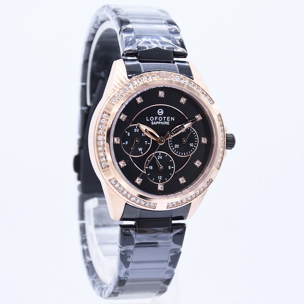 Jam Tangan Wanita LOFOTEN 2315L original Kaca sapphire