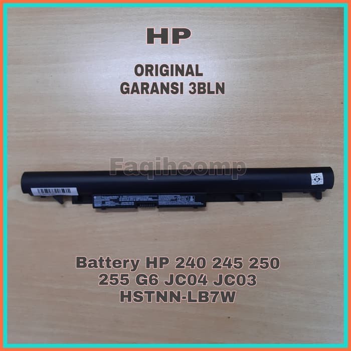 Baterai Batre Original Laptop HP 240 G6 250 G6 255 G6 HSTNN-LB7W JC04